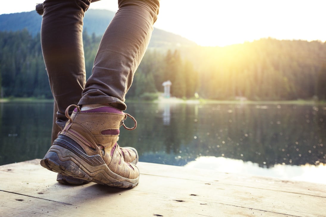 A Hiking Boots